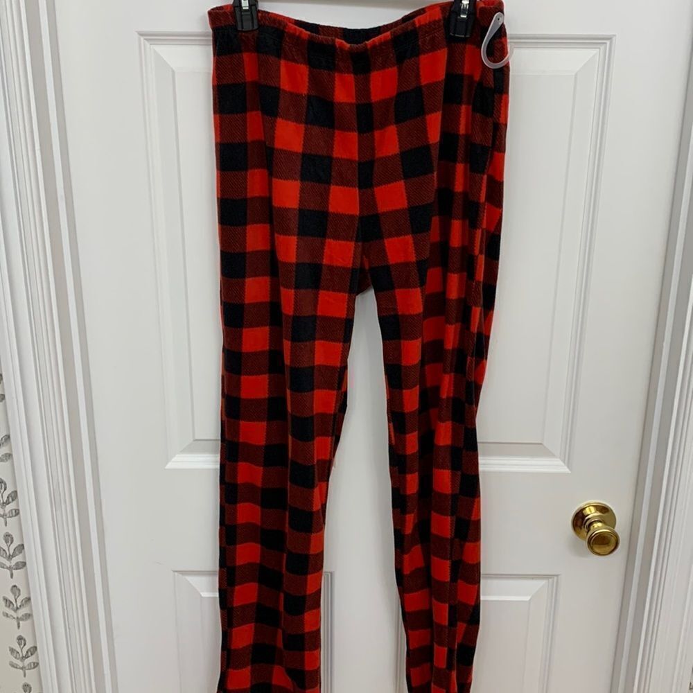 Wondershop size XXL Black and red fleece pajama pants